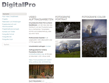 Tablet Screenshot of digitalpro.ch